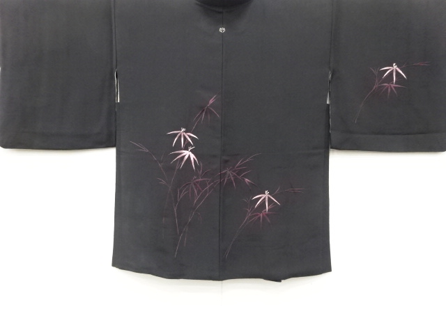JAPANESE HAORI / EMBROIDERY / BAMBOO GRASS